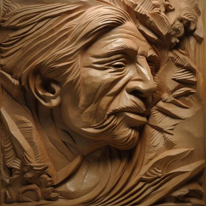 نموذج ثلاثي الأبعاد لآلة CNC 3D Art 